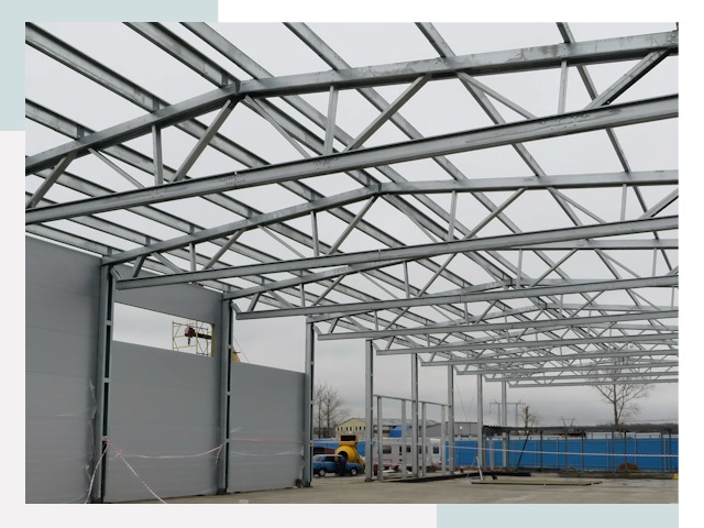 Строительство складов в Новороссийск от 612 руб. за м²