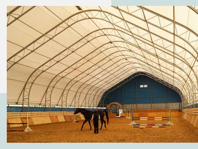 Строительство конных манежей в Новороссийске