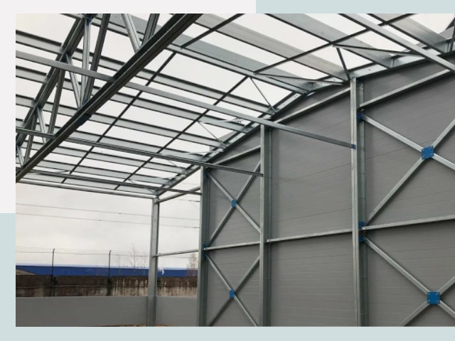 Каркасные ангары от СтальСтрой-Нвр по цене от 612 руб.