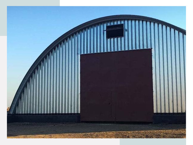 Бескаркасные ангары в Новороссийске