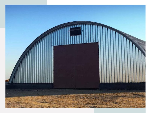 Арочные ангары в Новороссийске