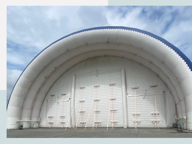 Пневмокаркасные ангары от СтальСтрой-Нвр по цене от 612 руб.