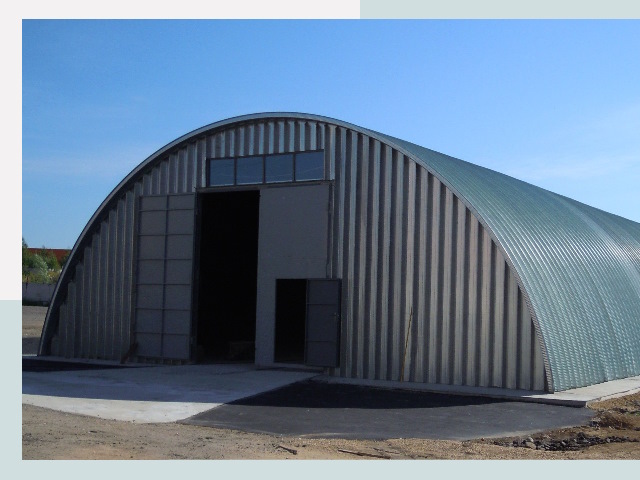 Сборные ангары по цене от 612 руб. в Новороссийск