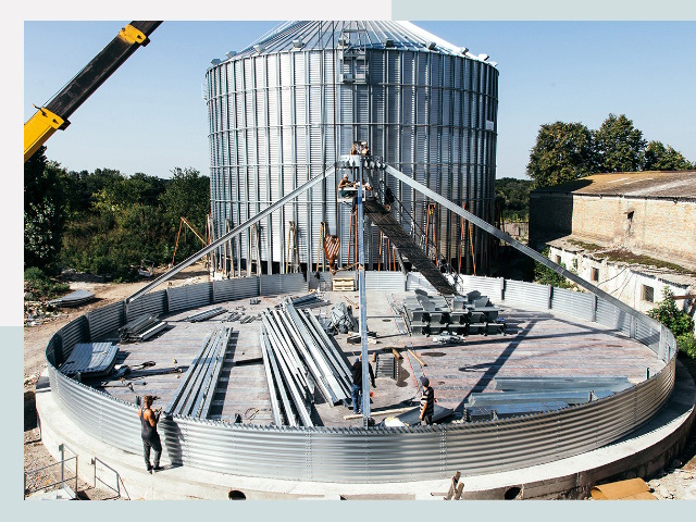 Силосы для зерна в Новороссийск от 612 руб. - Надёжное хранение