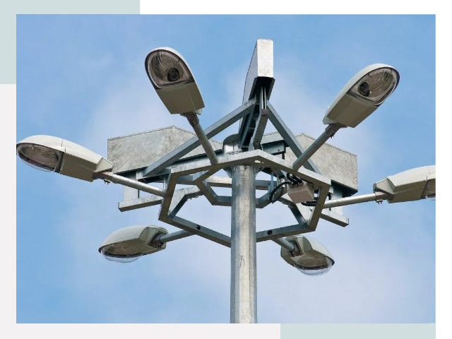 Монтаж осветительных мачт в Новороссийске