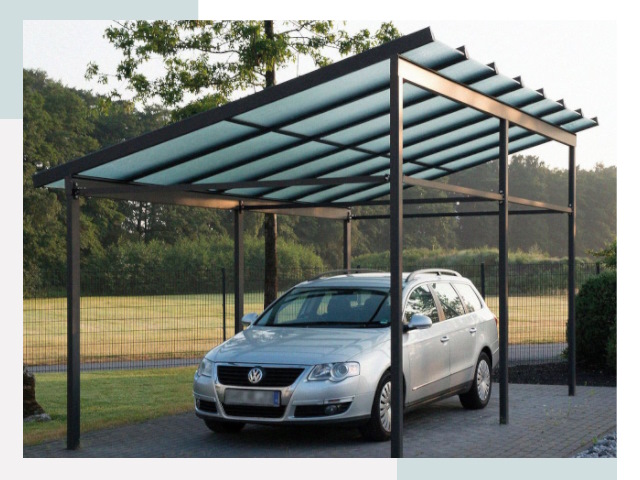 Навесы для автомобилей в Новороссийске