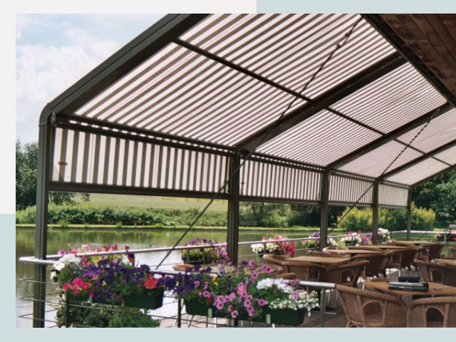 Элегантные навесы для кафе от 612 руб в Новороссийск