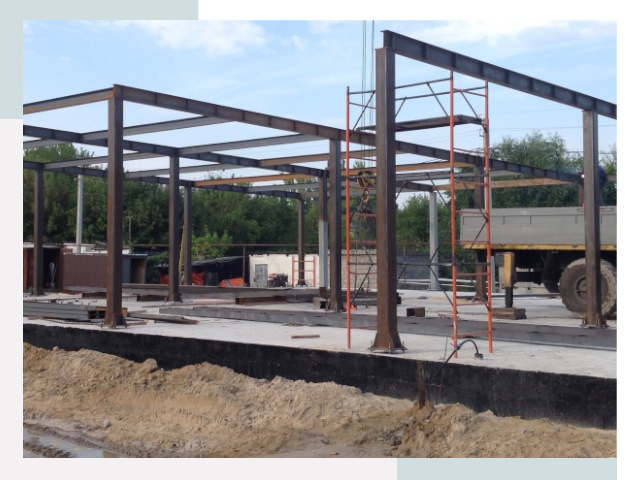 Фундамент для ангаров в Новороссийске