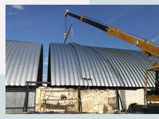 Реконструкция ангаров в Новороссийске от 612 руб.