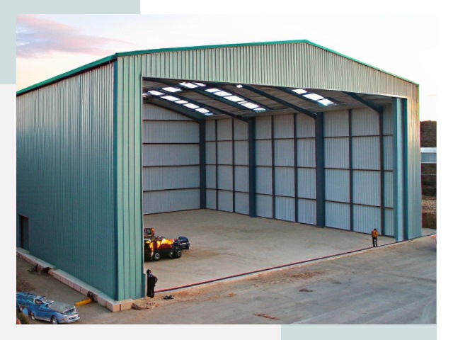 Строительство ангаров в Новороссийске