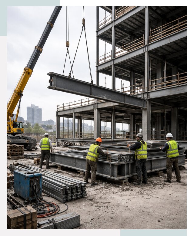 Строительство торгово-офисных зданий в Новороссийске от 45936 р.| СтальСтрой-Нвр