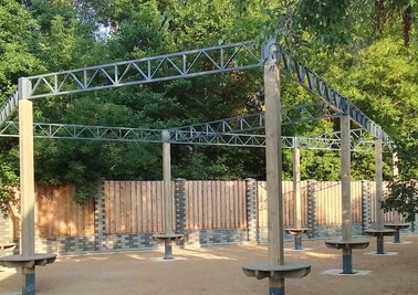 Терраса из металлоконструкций под ключ, проектирование, изготовление и монтаж от СтальСтрой-Нвр